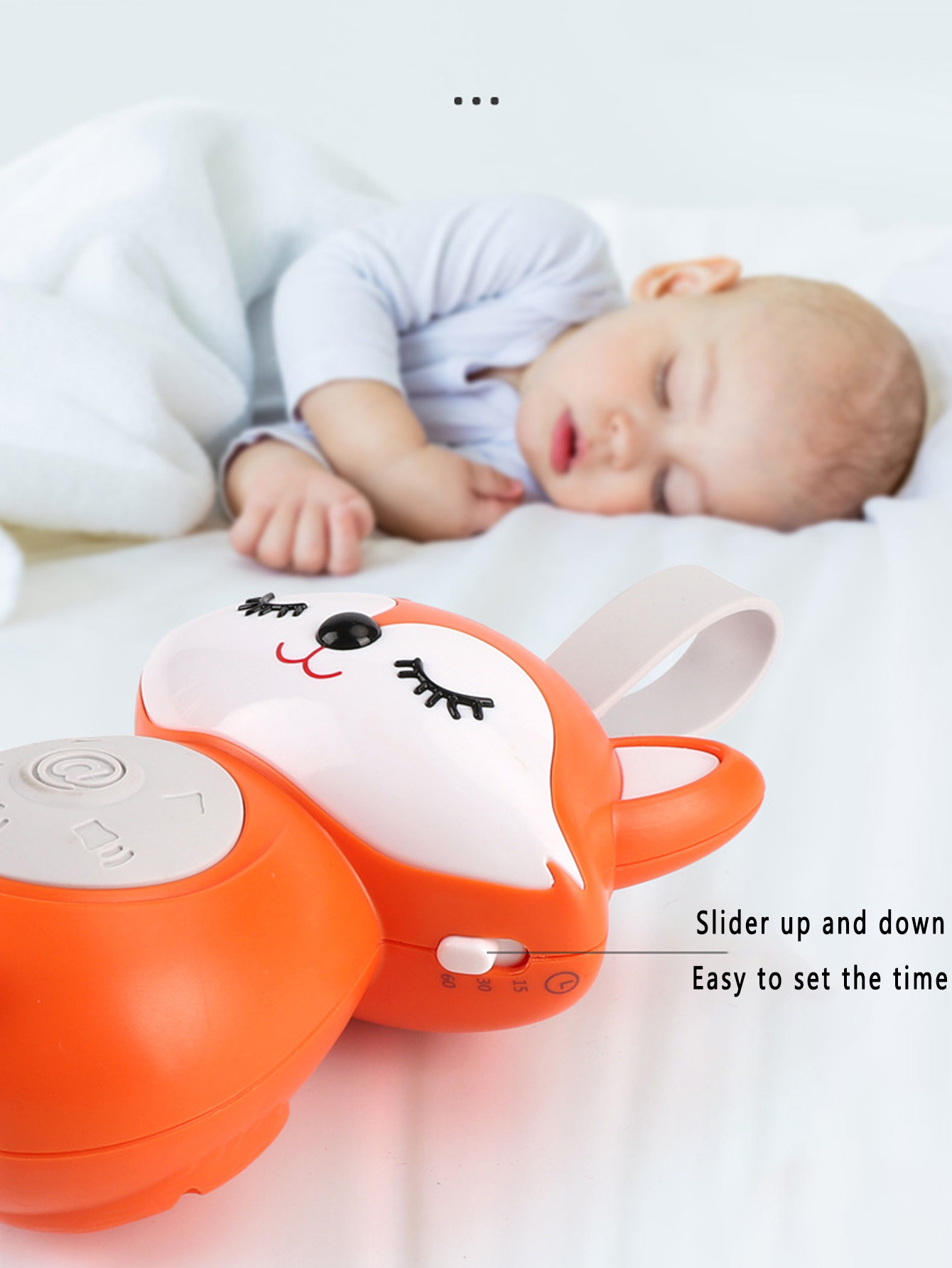 Baby White Noise & Lullaby Sou - Baby Sound Machine White ulasan dan harga