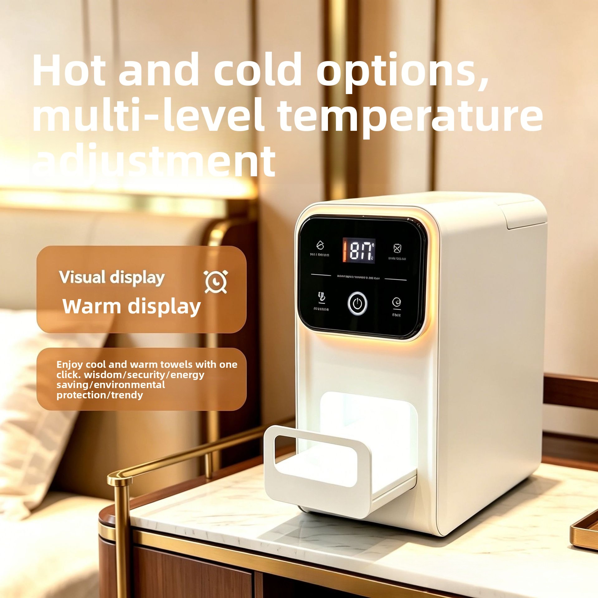Smart Baby Wipes Warmer Dispen - Baby Nursery Heater ulasan dan harga