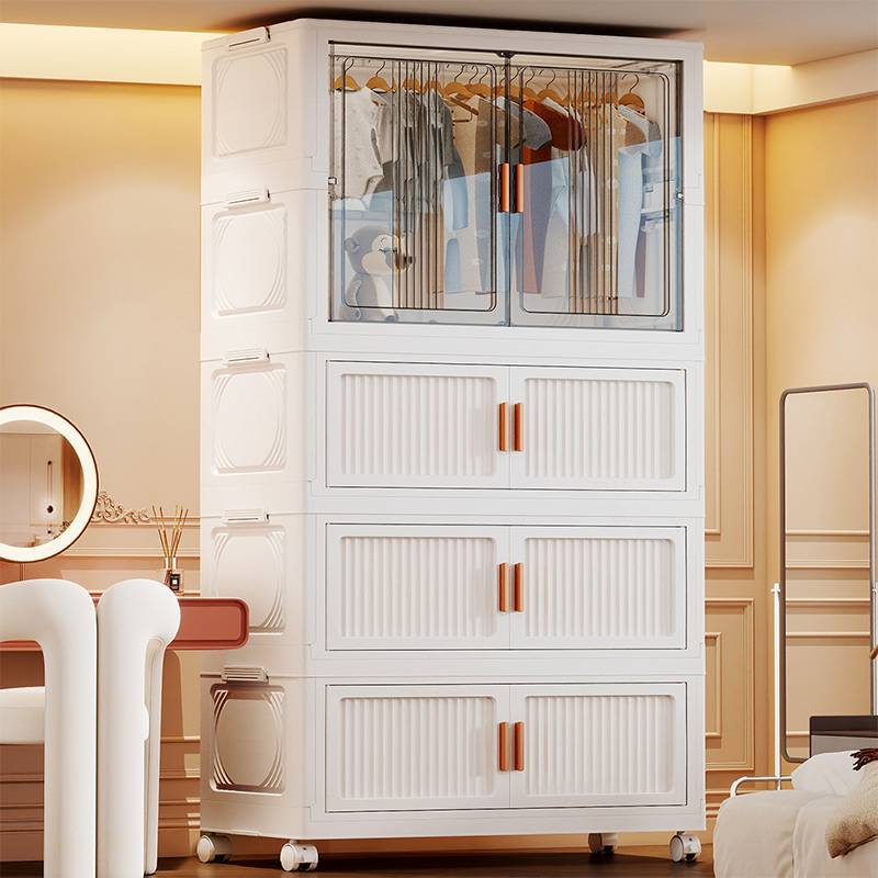 Foldable Storage Cabinet for B - Closet Organizer Baby ulasan dan harga