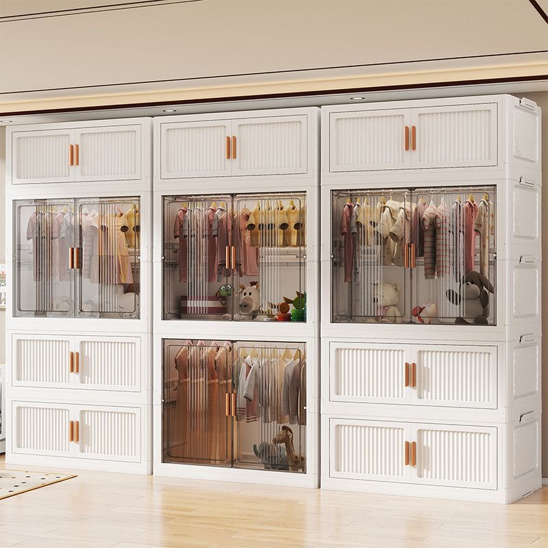 Foldable Storage Cabinet for B - Closet Organizer Baby ulasan dan harga