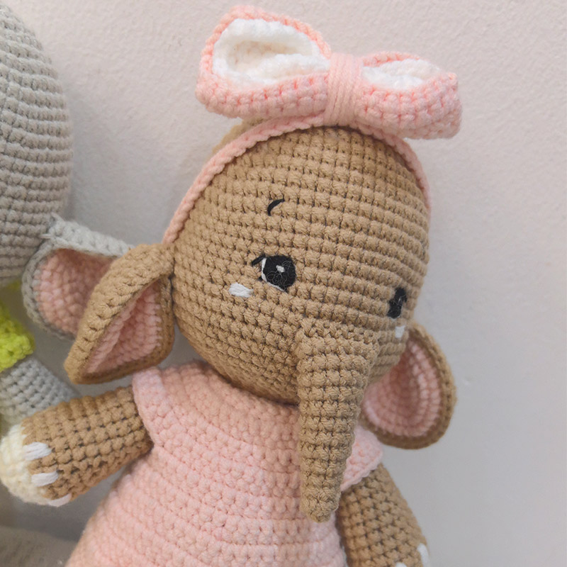 Handmade Crochet Elephant Coup - Baby Nursery Diy ulasan dan harga