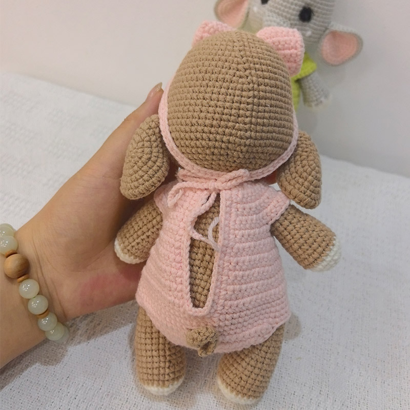 Handmade Crochet Elephant Coup - Baby Nursery Diy ulasan dan harga