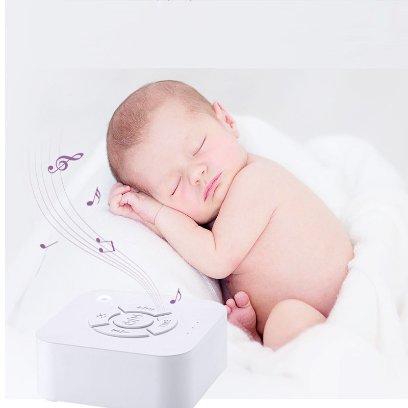 White Noise Machine USB Rechar - Baby Sound Machine White ulasan dan harga