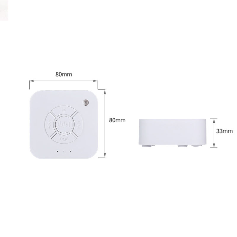 White Noise Machine USB Rechar - Baby Sound Machine White ulasan dan harga