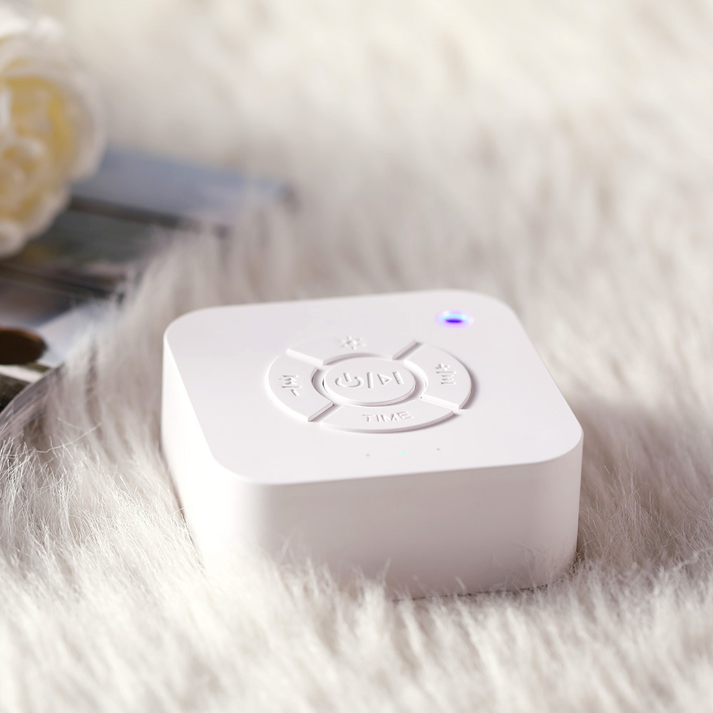 White Noise Machine USB Rechar - Baby Sound Machine White ulasan dan harga