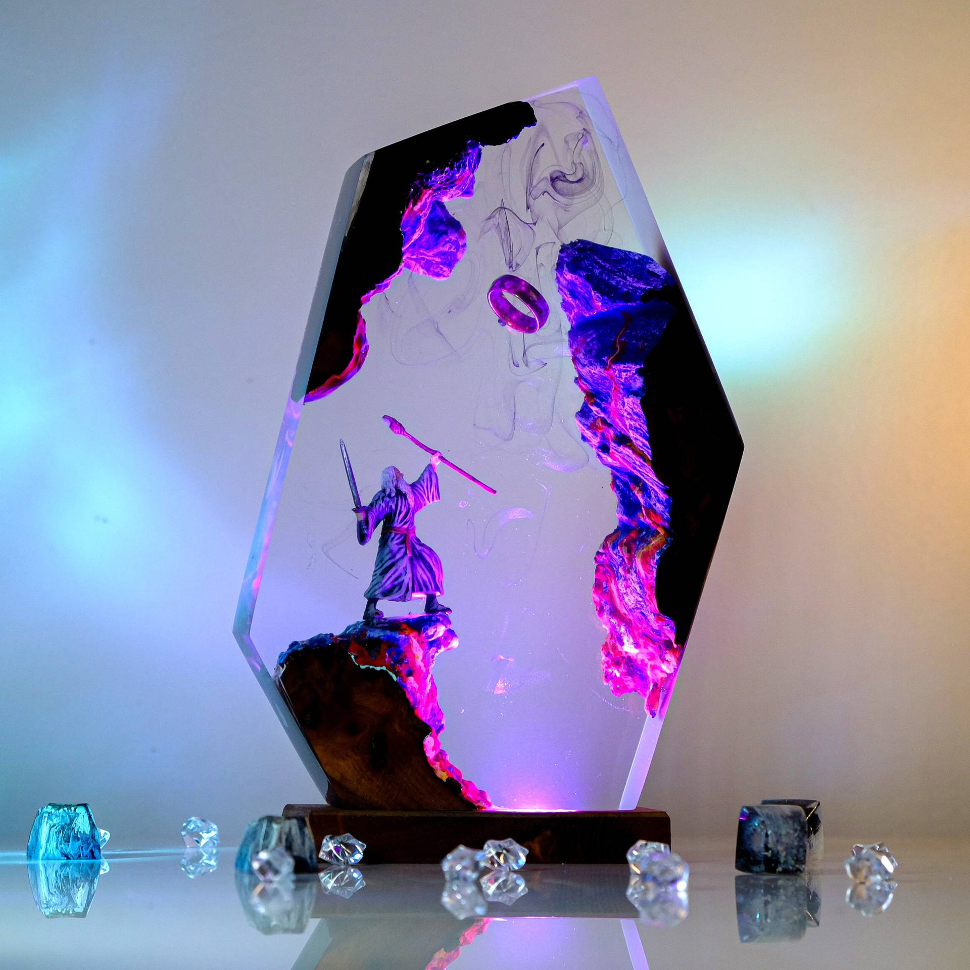 Movie Scence Figure Table Resi - Baby Nursery Egg Light ulasan dan harga