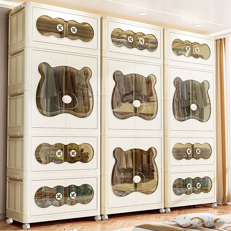 Easy Home Child Wardrobe Stora - Closet Organizer Baby ulasan dan harga
