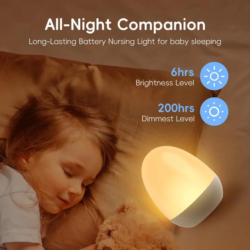 Touch Night Light for Baby Nur - Baby Nursery Egg Light ulasan dan harga