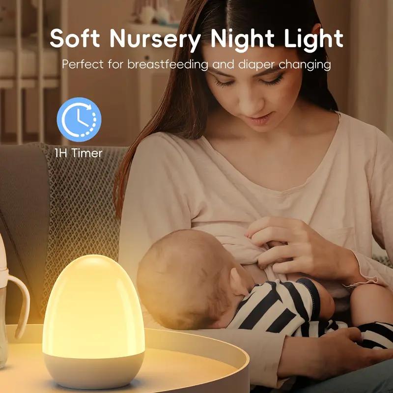 Touch Night Light for Baby Nur - Baby Nursery Egg Light ulasan dan harga