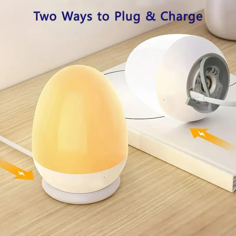 Touch Night Light for Baby Nur - Baby Nursery Egg Light ulasan dan harga