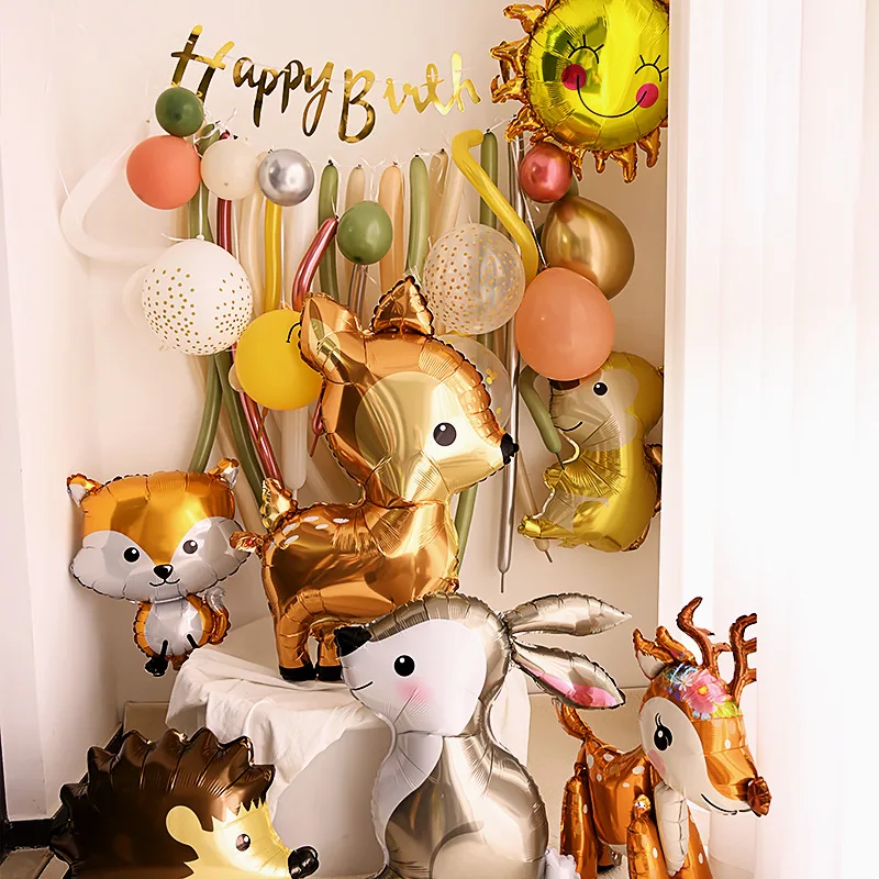 Jungle Safari Theme Deer Foil  - Baby Nursery Jungle Theme ulasan dan harga