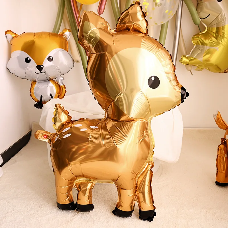 Jungle Safari Theme Deer Foil  - Baby Nursery Jungle Theme ulasan dan harga