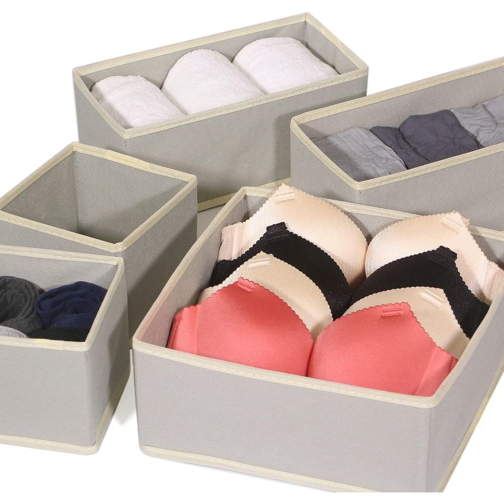 12 Pack Cloth Storage Box Clos - Closet Organizer Baby ulasan dan harga