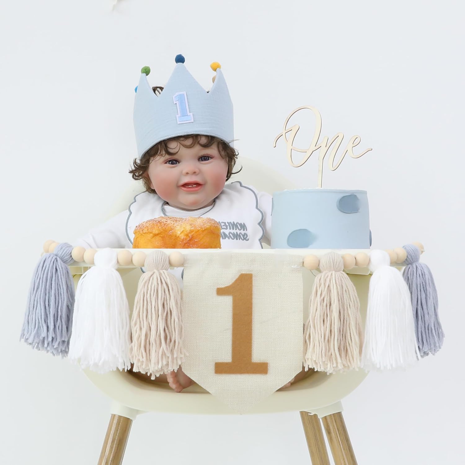 Baby First Birthday Party Deco - Baby Nursery Chair ulasan dan harga