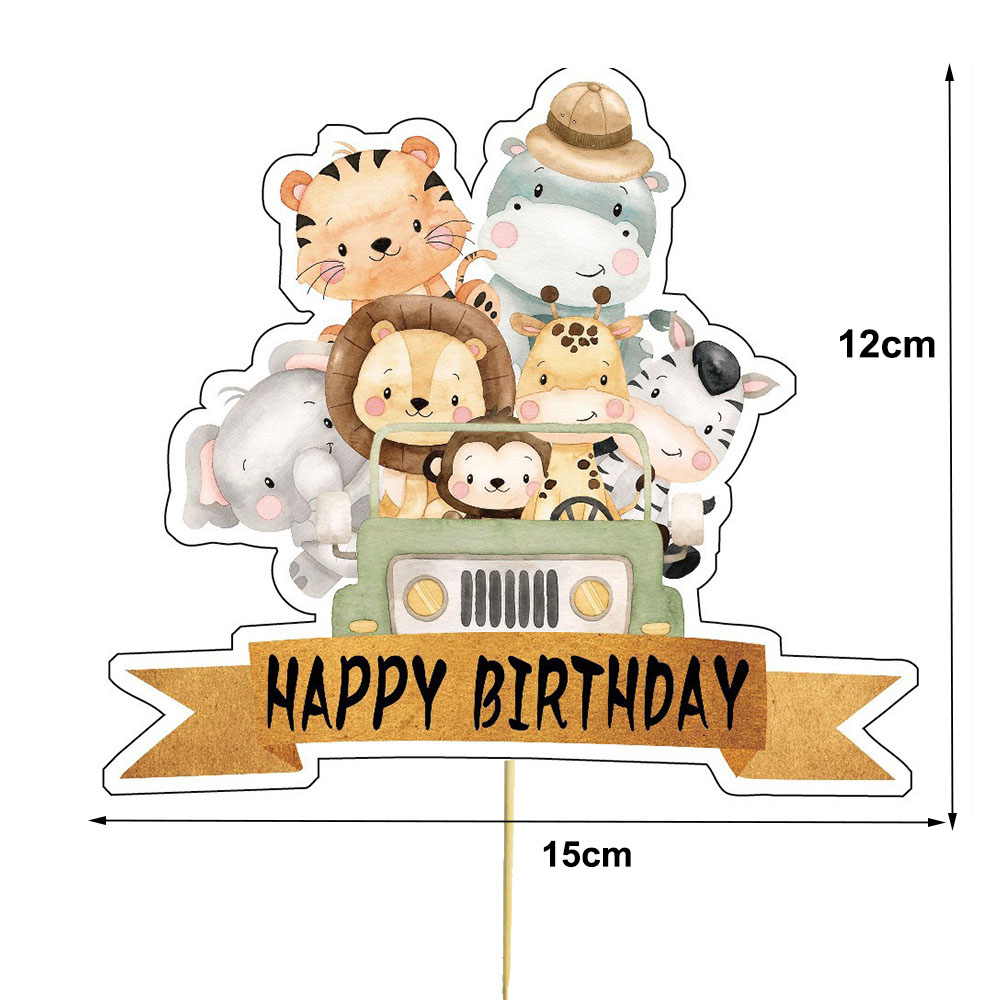 Safari Baby Shower Cupcake Top - Baby Nursery Jungle Theme ulasan dan harga