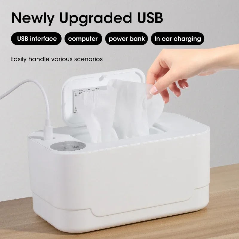 Baby Wipe Warmer USB Charging  - Baby Nursery Heater ulasan dan harga