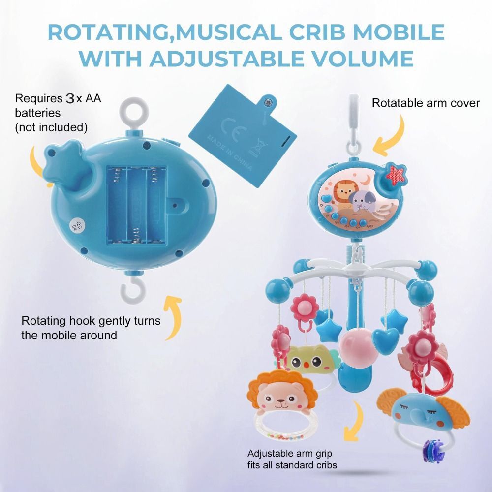 Easy Installation Music Crib P - Crib Mobile Musical ulasan dan harga