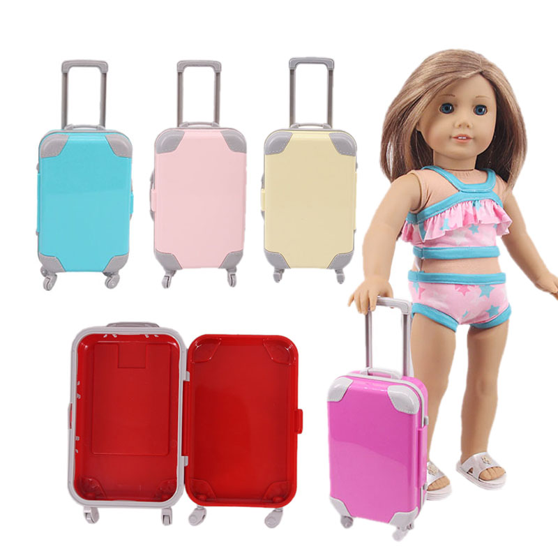Doll Accessories Suitcase Cart - Closet Organizer Baby ulasan dan harga