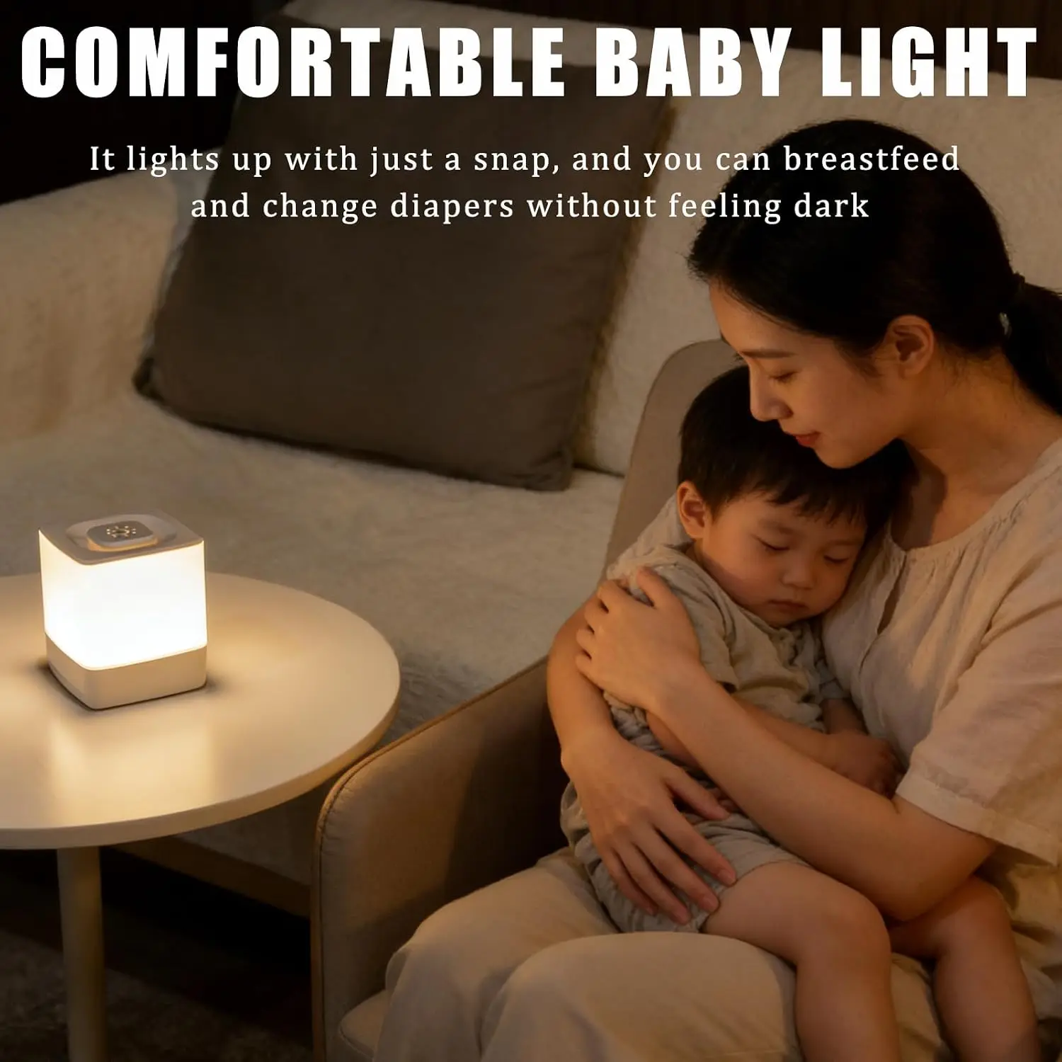 LED Night Light Bedside Lamp,T - Baby Nursery Egg Light ulasan dan harga