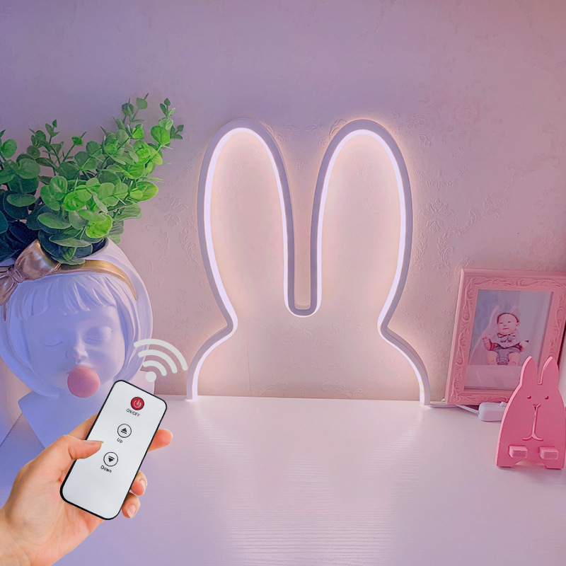 Cute Led Rabbit Wall Lights US - Baby Nursery Egg Light ulasan dan harga