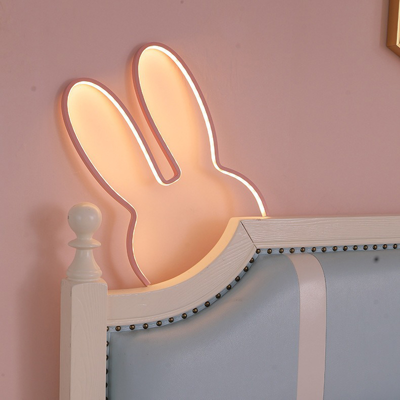 Cute Led Rabbit Wall Lights US - Baby Nursery Egg Light ulasan dan harga