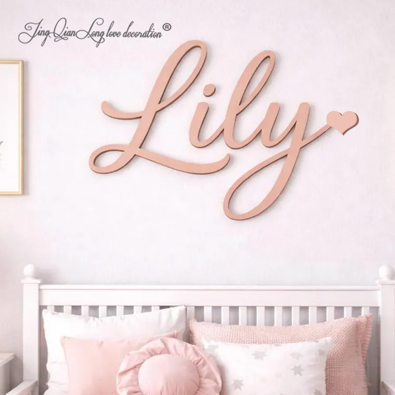 Custom  Wooden Name Sign Nurse - Baby Nursery Name Letters ulasan dan harga