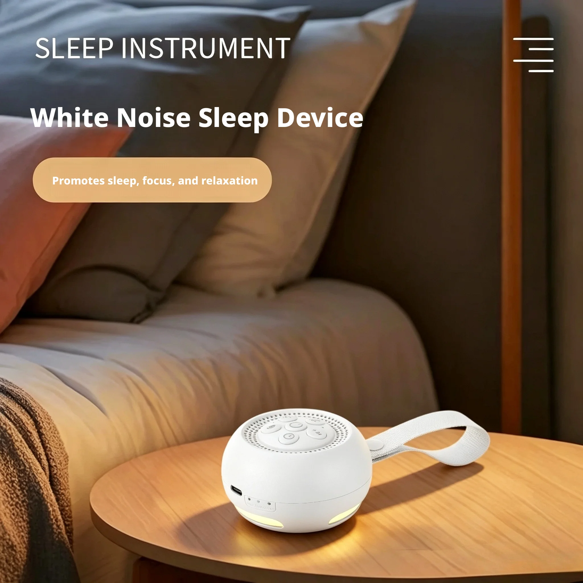 Baby Sleep White Noise Machine - Baby Sound Machine White ulasan dan harga