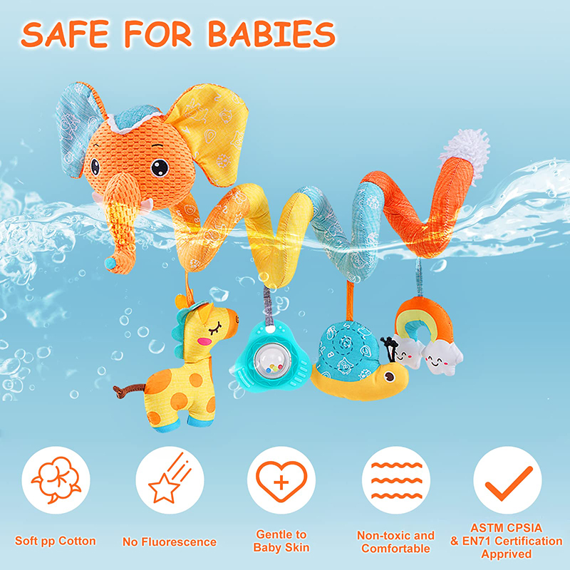 Car Seat Toys Infant Color Ele - Baby Nursery Images ulasan dan harga