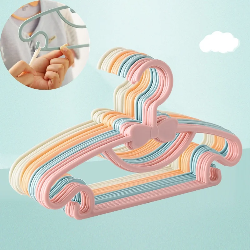 5-50Pcs Baby Hangers Plastic K - Closet Organizer Baby ulasan dan harga