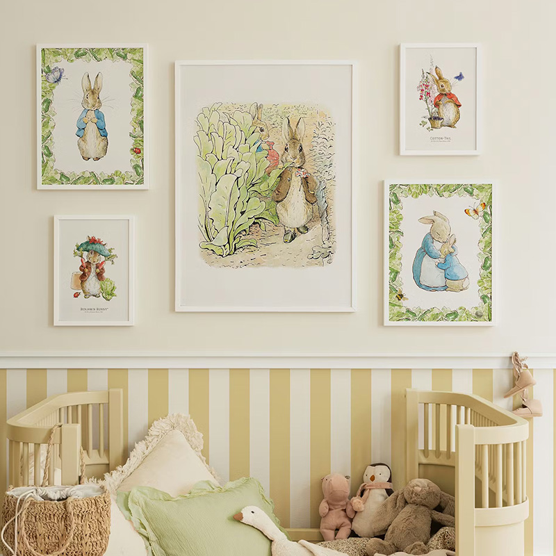 1PC frameless decorative art p - Baby Nursery Vintage Decor ulasan dan harga